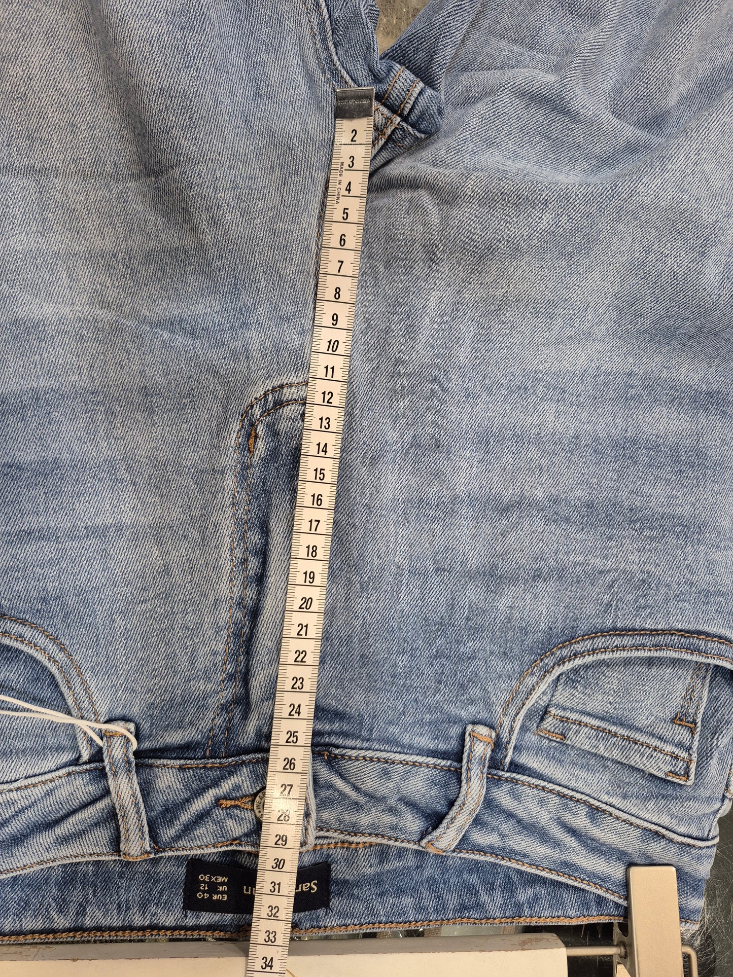 Jeans taille haute large pour femmes