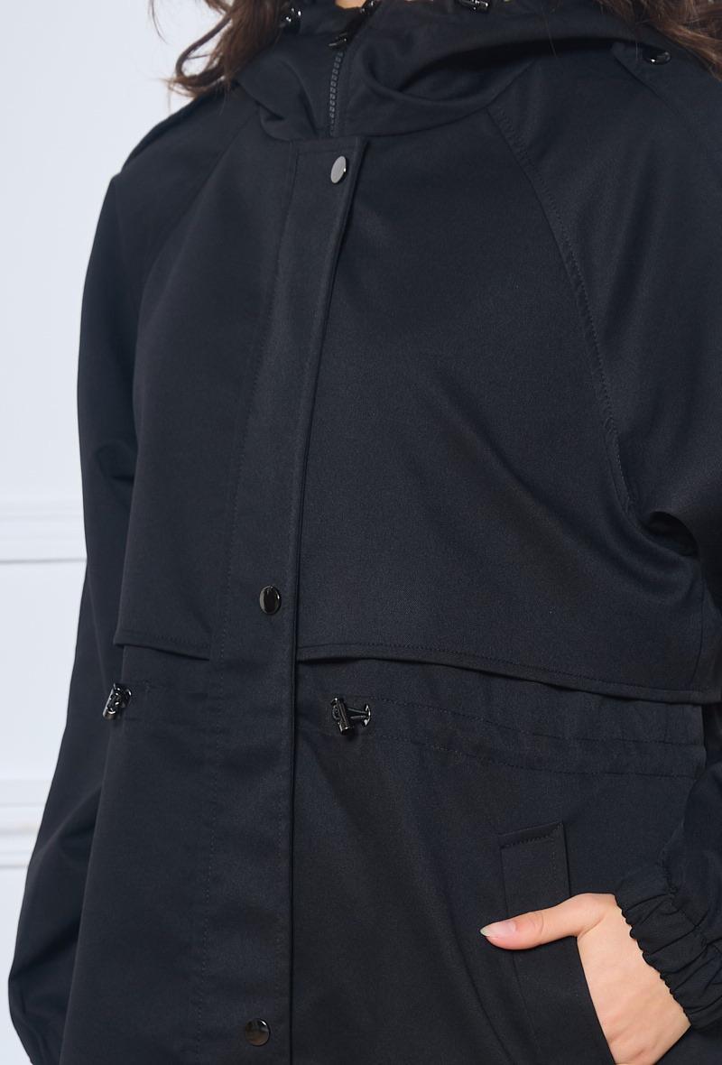 Loose fit with hood