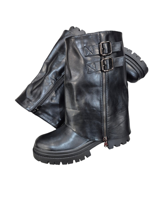 Bottines similicuir pour femmes