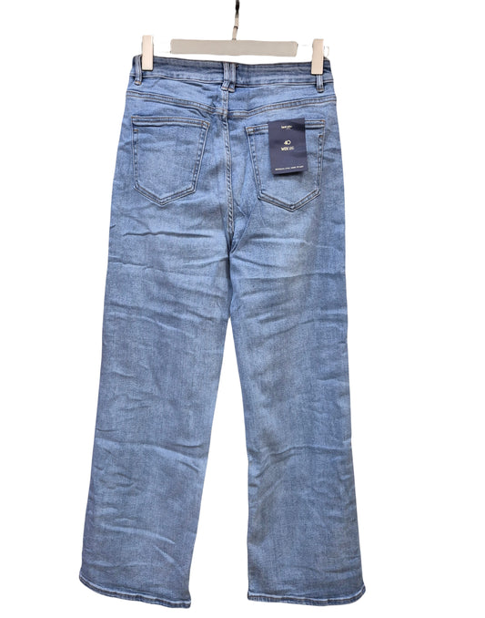 Jeans taille haute large pour femmes