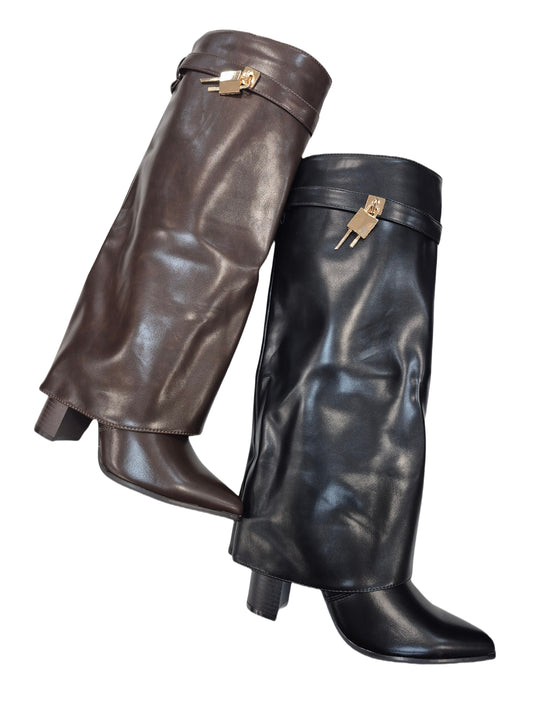 Bottes à talon pour femmes