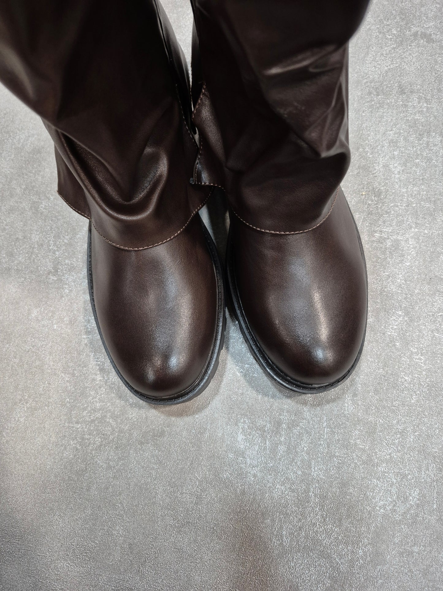 Bottes similicuir pour femmes