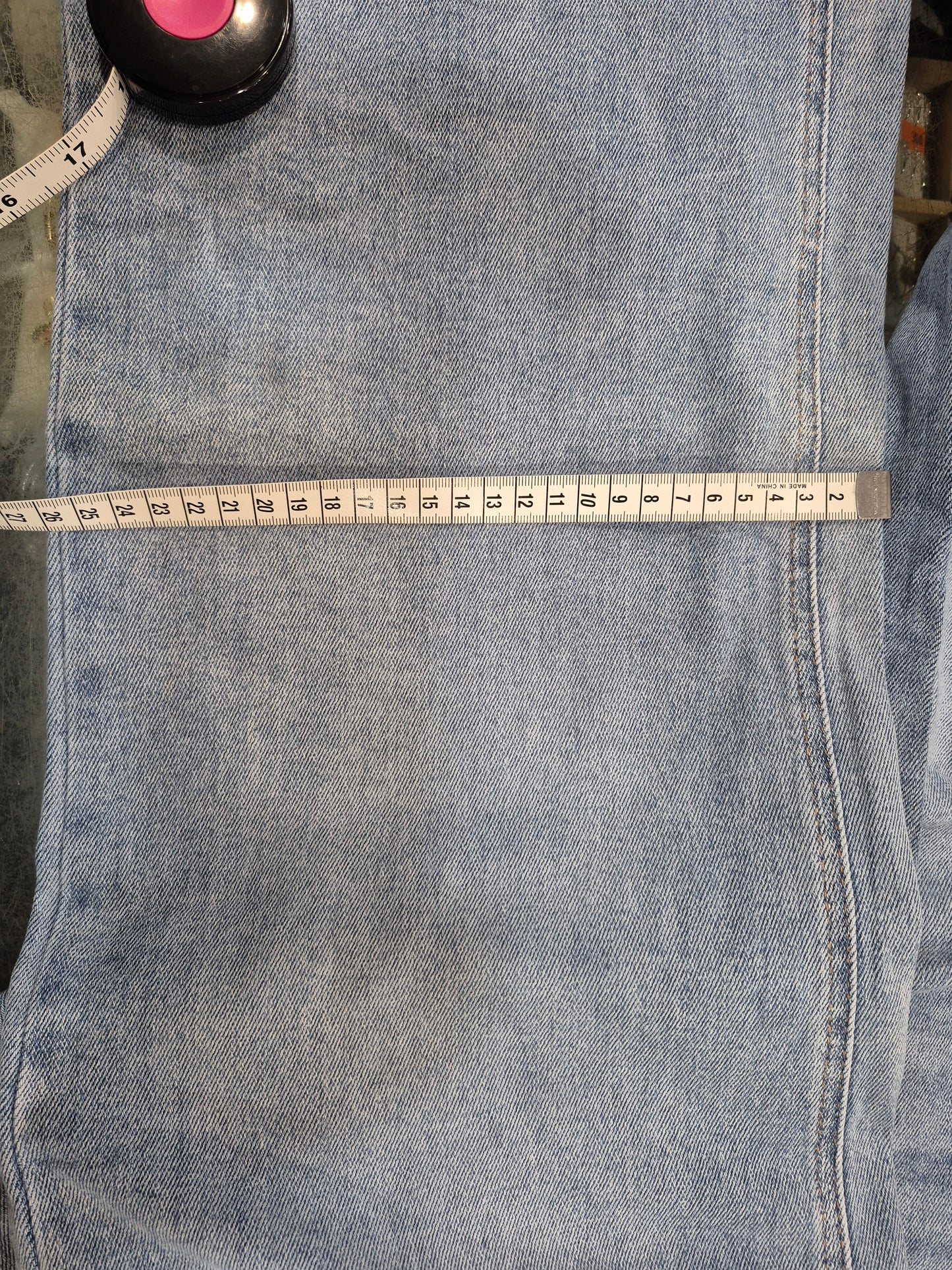 Jeans taille haute large pour femmes
