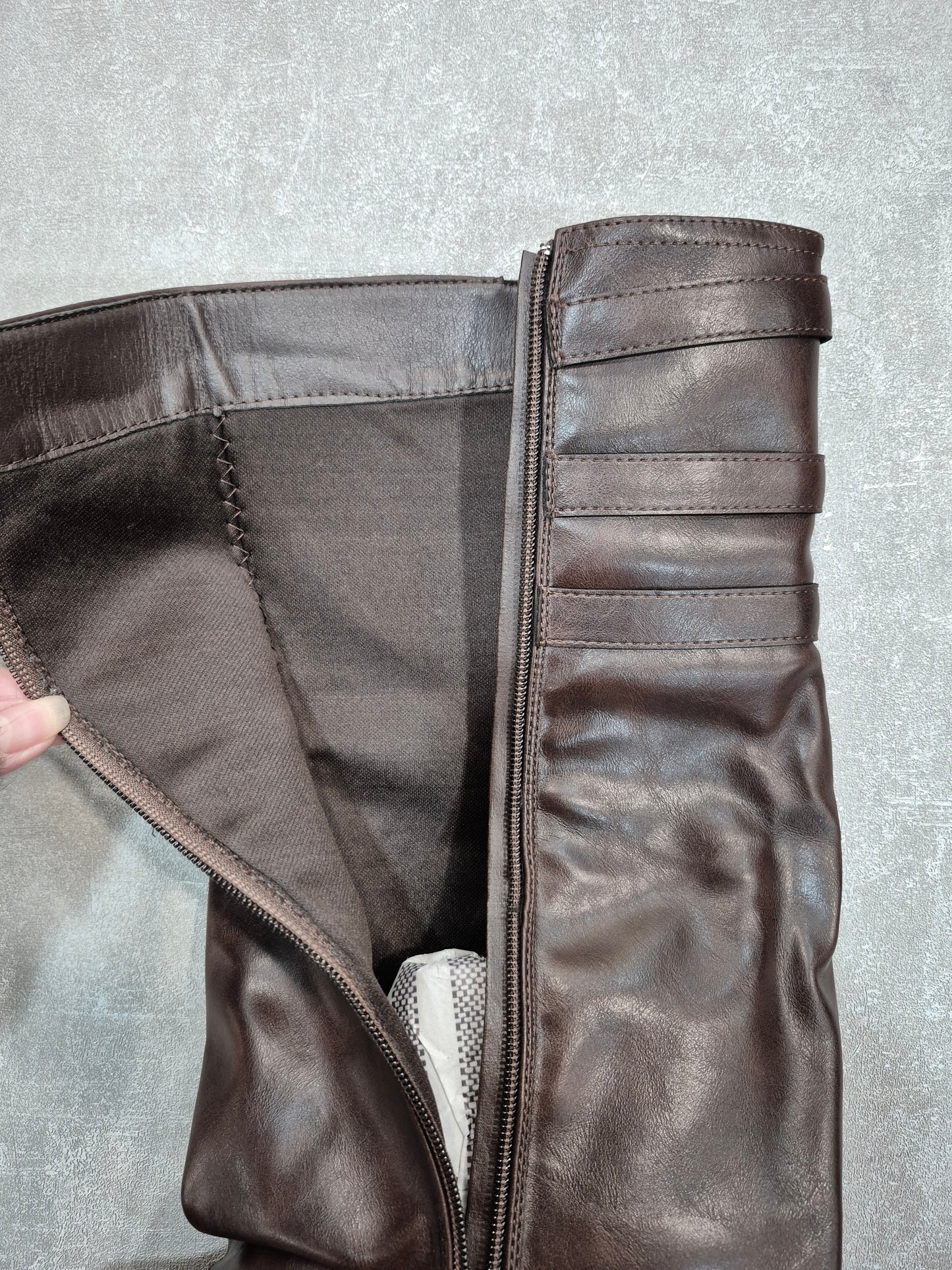 Bottes similicuir pour femmes