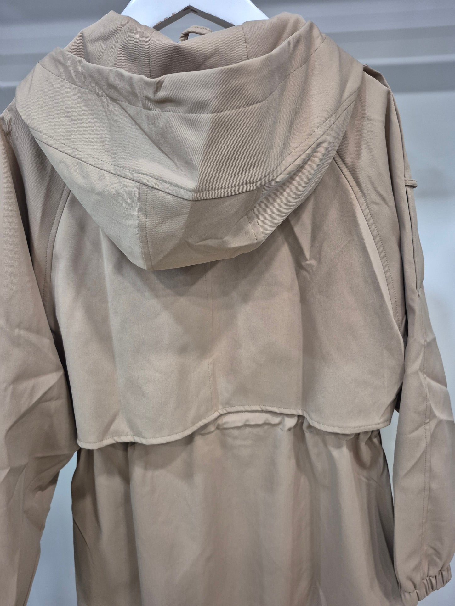 Loose fit with hood