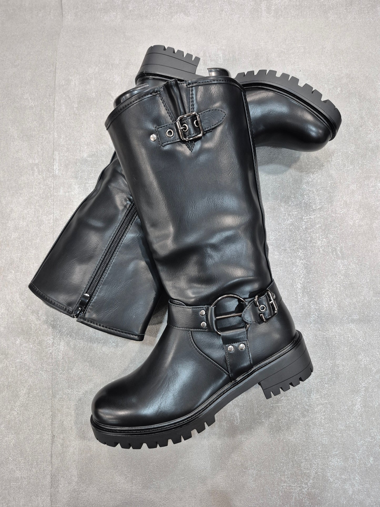 Bottes similicuir pour femmes