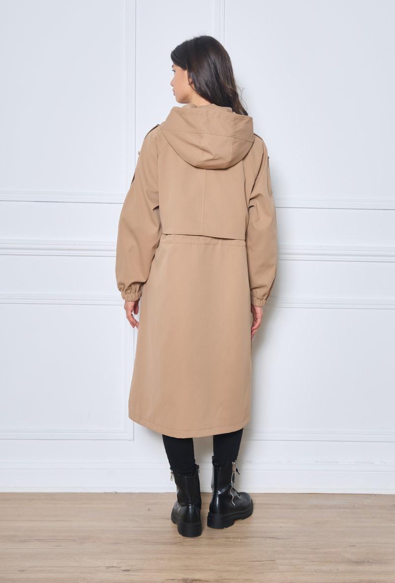 Loose fit with hood